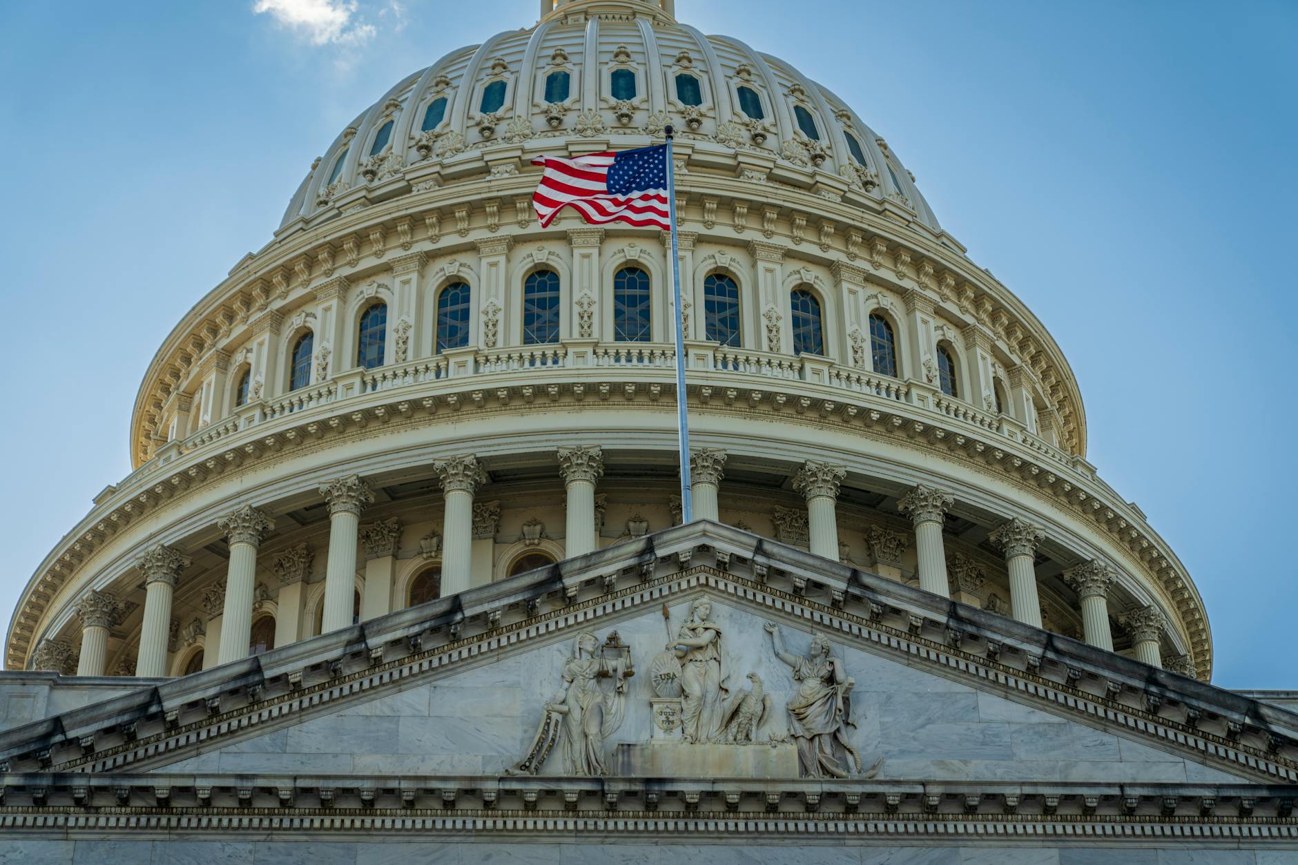 Government building representing political institutions and policy debates
