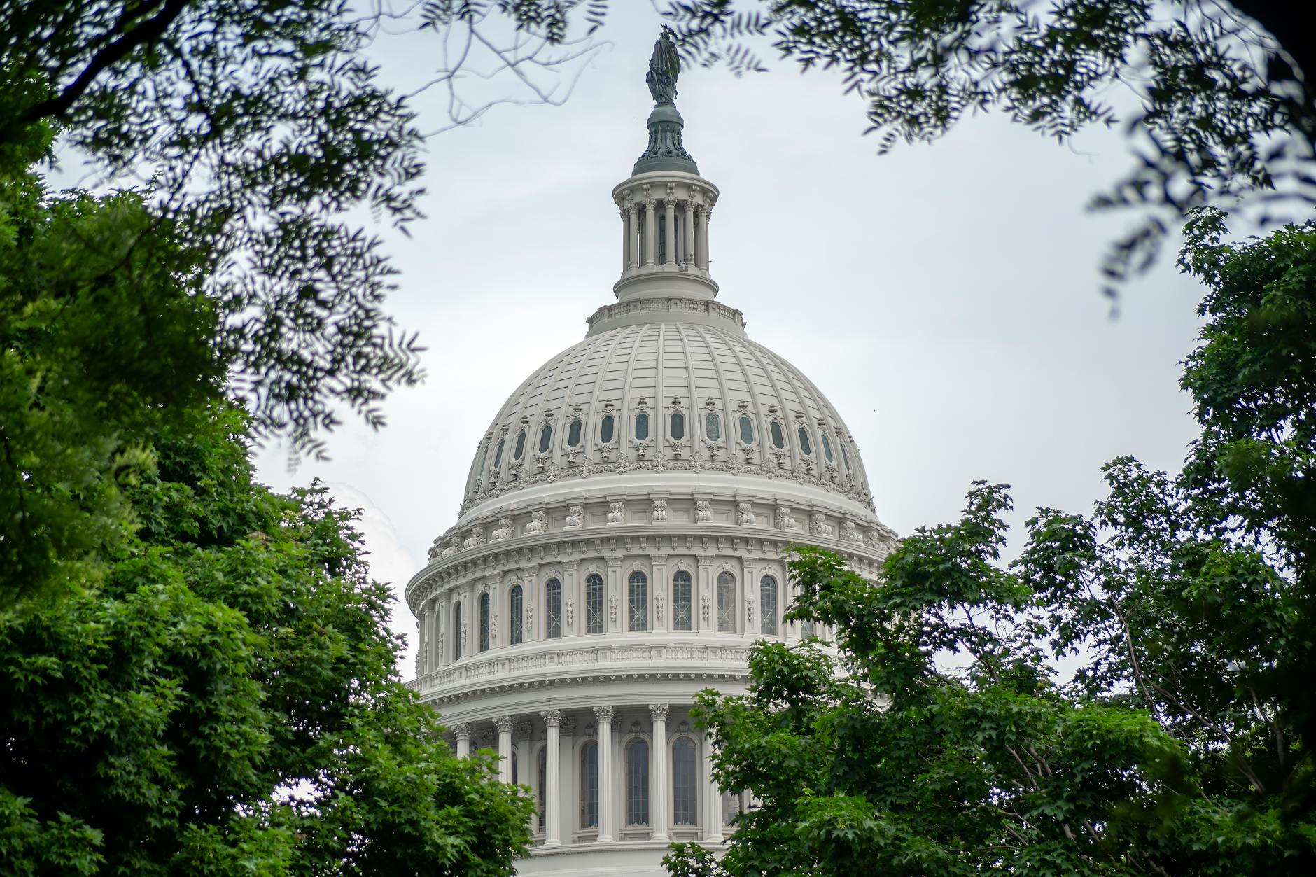 US Capitol building dome against blue sky representing Senate chamber