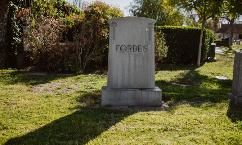 Exterior of a small family-owned funeral home on a quiet residential street
